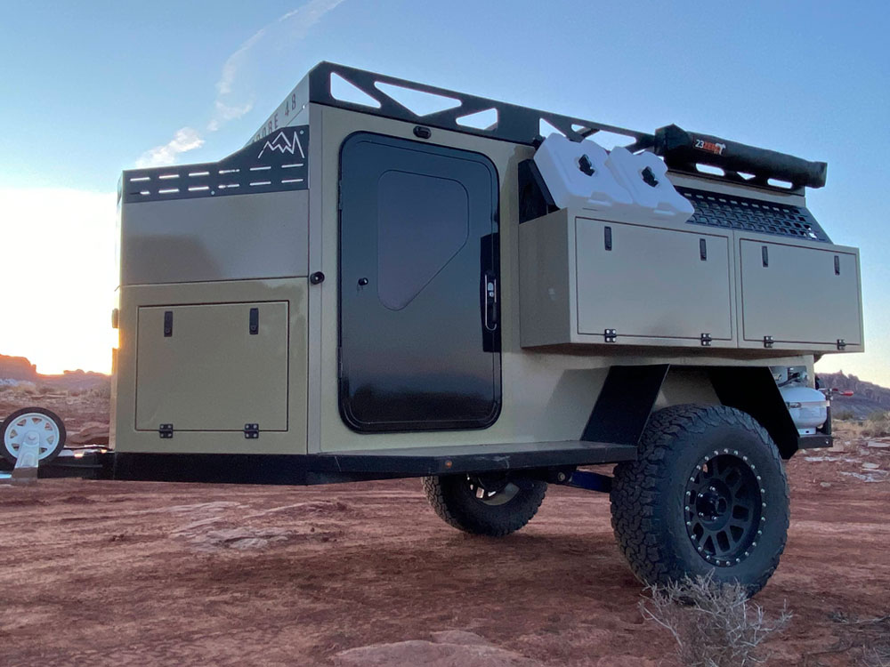 The highland 4x4 backcountry camper